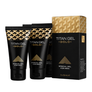 TITAN GOLD - AUMENTO DO PÉNIS 3 UNIDADES